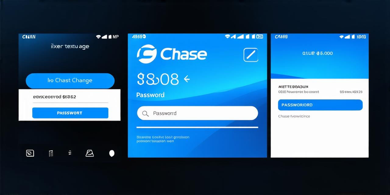 How to change password on chase mobile app