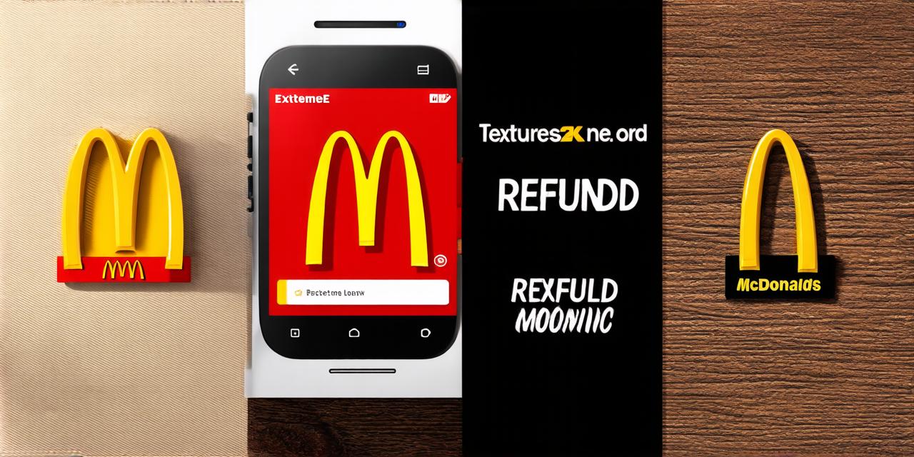 How to get refund on mcdonald’s mobile app