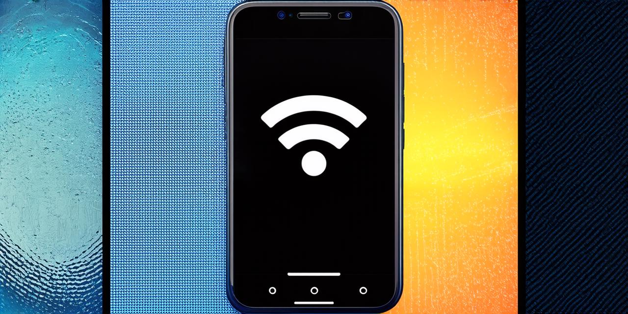 Why is it a good idea to turn off wi-fi while using a mobile banking app?