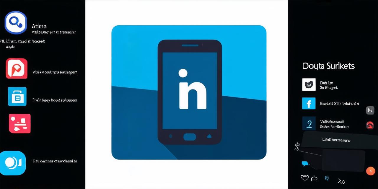 How to find linkedin url on mobile app