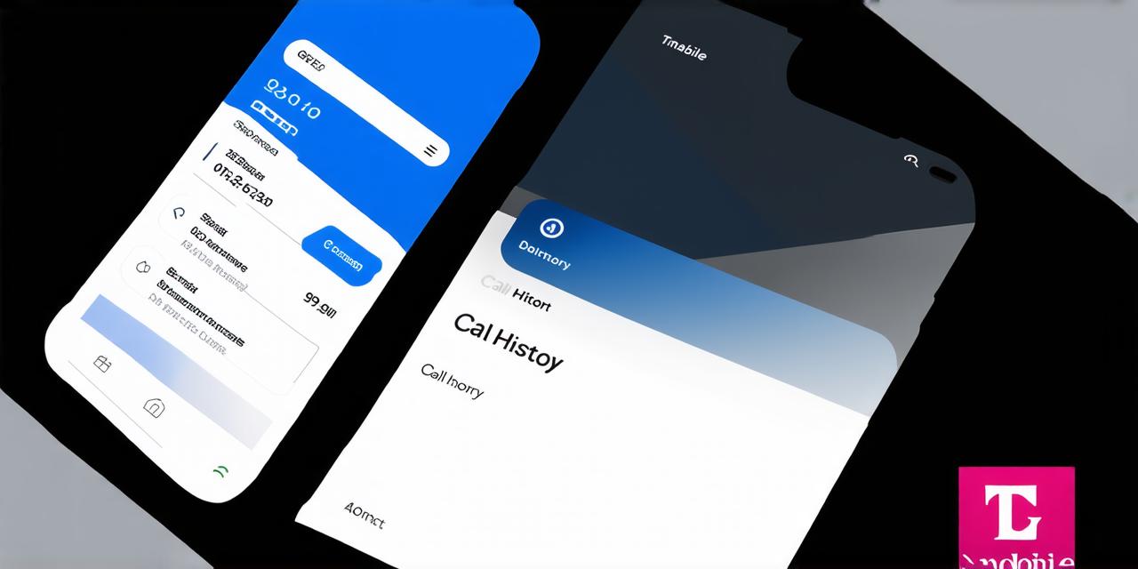 How to check call history on t mobile app