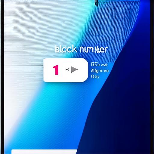 Blocking Numbers through Settings