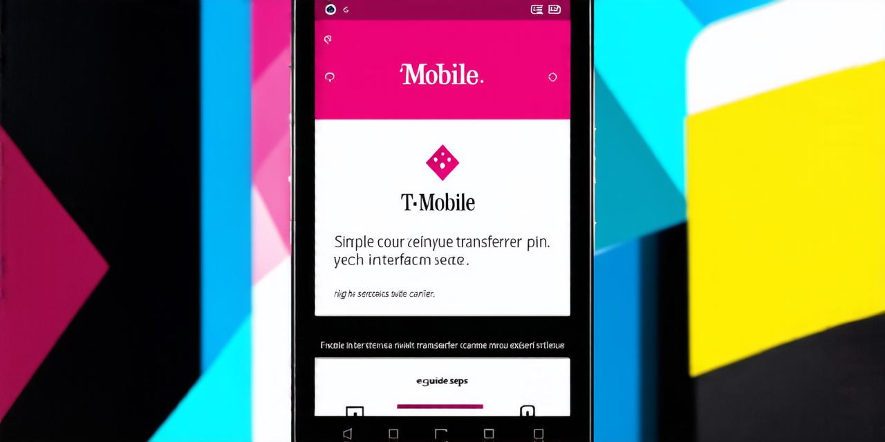 How to get a transfer pin from t mobile app